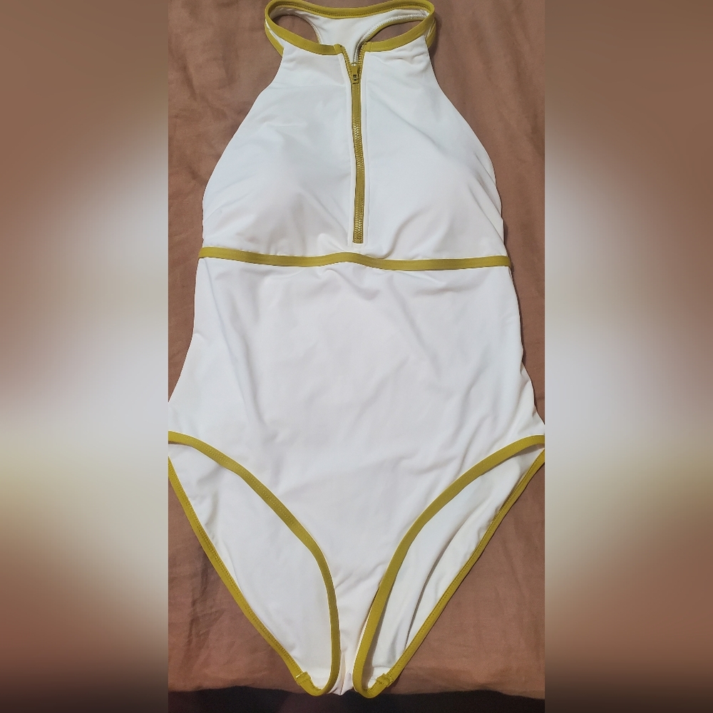 Calia White Bathing Suit